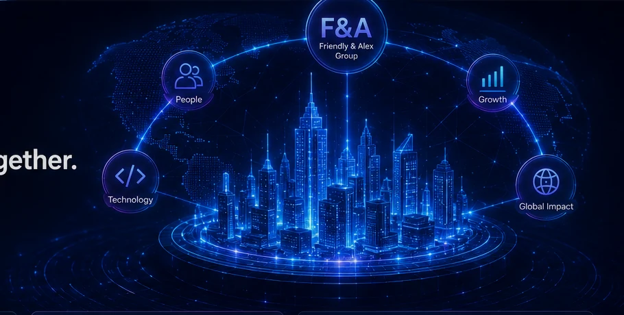 Futuristic technology illustration